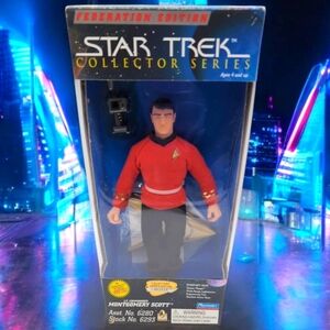 Star Trek Collector Series Action Figure Montgomery Scott Scotty numbered 002066